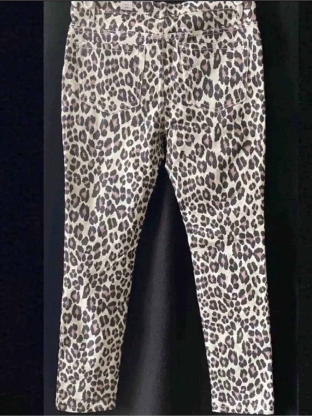 New Little Girls Size 10 Sparkle Leopard Print Pants